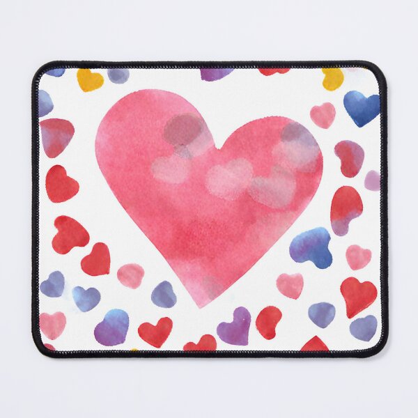 Item preview, Big Valentines Love Heart Mini Confetti Amor Watercolour designed and sold by Kayley | QuintaDaColherArtes.
