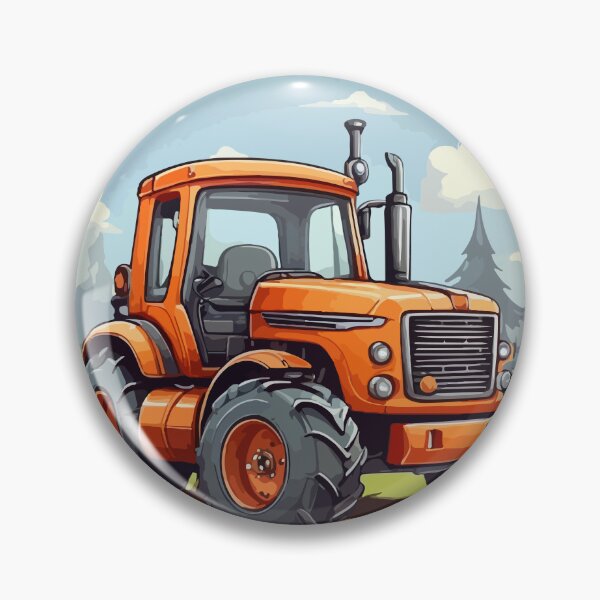 Item preview, Tractor and farmer designed and sold by Eighterfire.