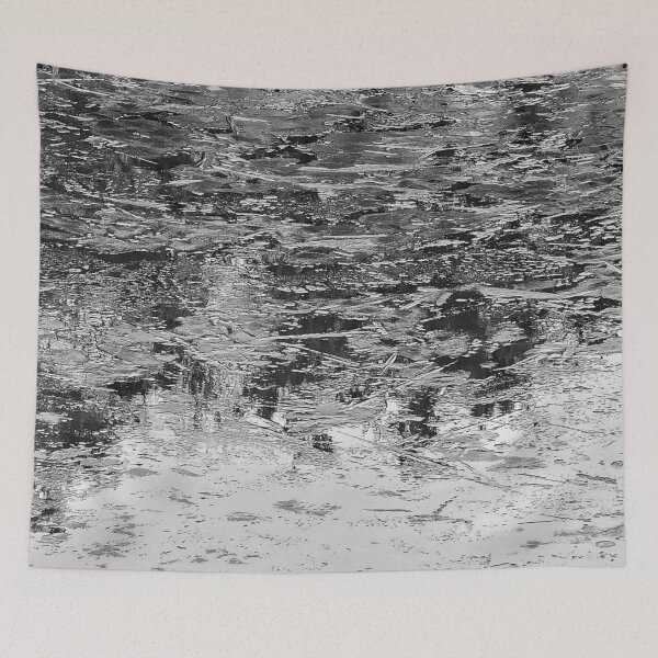 Item preview, Pond Ice with Tree Reflection on the Surface (Macro) designed and sold by SXW Designs.