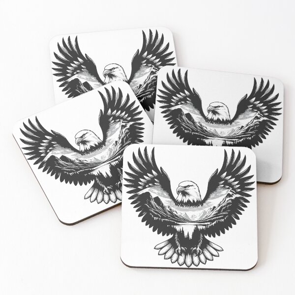 Item preview, Eagle mountain landscape illustration designed and sold by Kr1tos.
