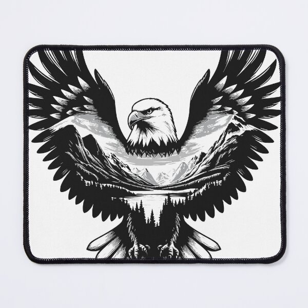 Item preview, Eagle mountain landscape illustration designed and sold by Kr1tos.