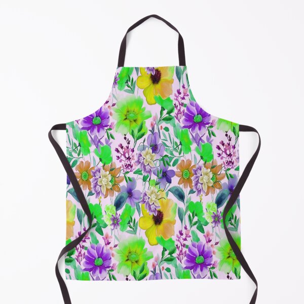 Item preview, Loving Springtime 2,  Bohemian design, Abstraction, bold colorful abstract playful design inspired by nature designed and sold by Adri Barnard.