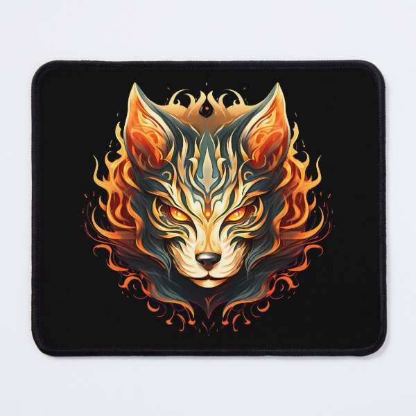 Item preview, Flaming Fire Fox designed and sold by ganznice.