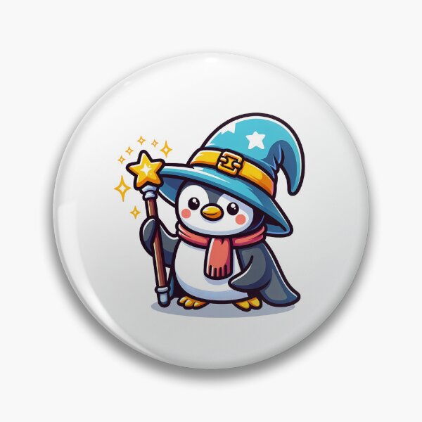 Item preview, Enchanted Waddle: The Penguin Magician designed and sold by YoBoiRedgie.