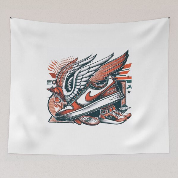 Item preview, Chinese-inspired Nike sneaker designed and sold by KlaudiaMunilla.