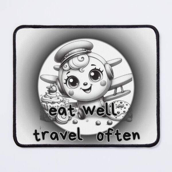 Item preview,  eat well travel often designed and sold by bonjourmadame4.