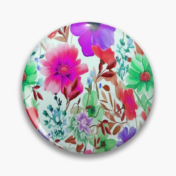 Item preview,  Loving Springtime 3,  Bohemian design, Abstraction, bold colorful abstract playful design inspired by nature designed and sold by Adri Barnard.