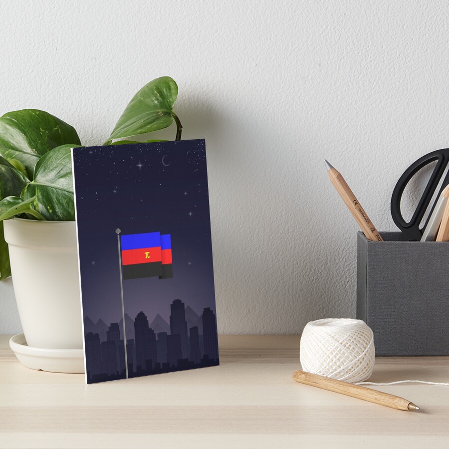 Item preview, Art Board Print designed and sold by FunFlags.