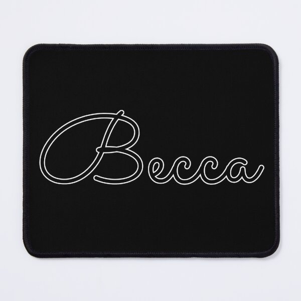 Item preview, Writing Becca Name Label (Black) designed and sold by NormadWorld.
