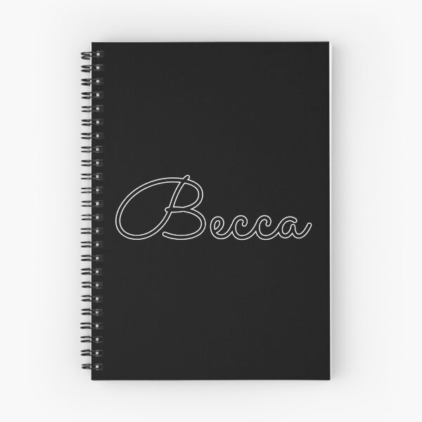 Item preview, Writing Becca Name Label (Black) designed and sold by NormadWorld.