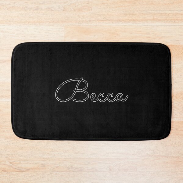 Item preview, Writing Becca Name Label (Black) designed and sold by NormadWorld.