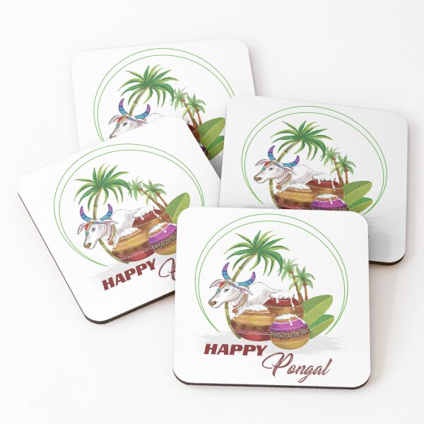 Item preview, Celebrate Pongal tamil festival with vibe design perfect for tshirt, stickers, danglers designed and sold by Proartyst 's.