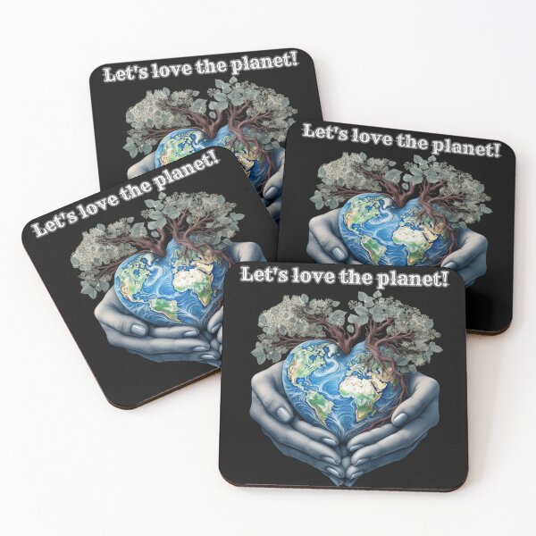 Item preview, Let's love the planet! designed and sold by mirciashop.