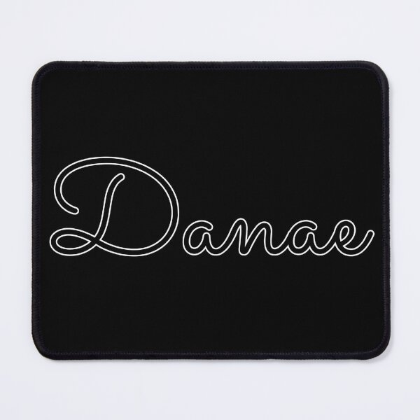 Item preview, Writing Danae Name Label (Black) designed and sold by NormadWorld.