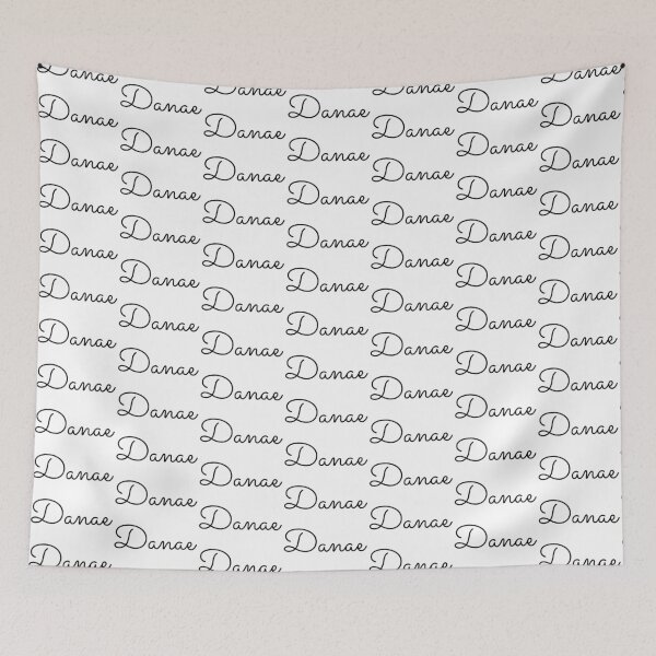 Item preview, Writing Danae Name Label  designed and sold by NormadWorld.