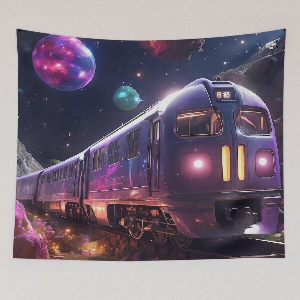 Item preview, Intergalactic train designed and sold by M-Y-A-R-T-.
