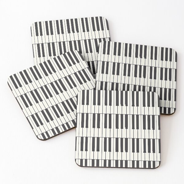 Item preview, Melodic Keys - Piano Keyboard Pattern designed and sold by Sir Meow Meow.