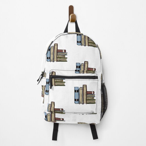 Item preview, Stack of BOOKS Hand-Drawn Illustration for Book Lovers Readers designed and sold by JoyfulWhimsy.