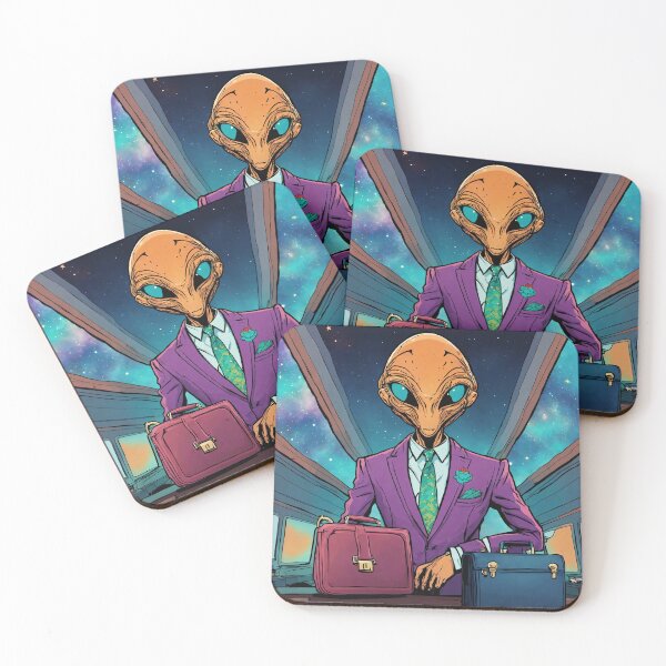 Item preview, Alien en traje designed and sold by eli-test.