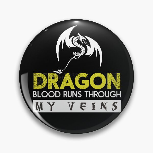 Item preview, Dragon Blood Runs Through My Veins designed and sold by Retr0Tshirts.