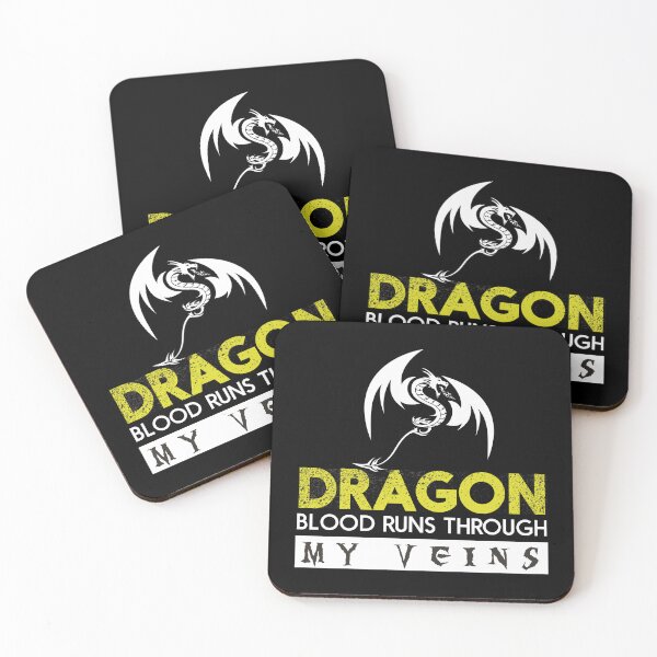 Item preview, Dragon Blood Runs Through My Veins designed and sold by Retr0Tshirts.
