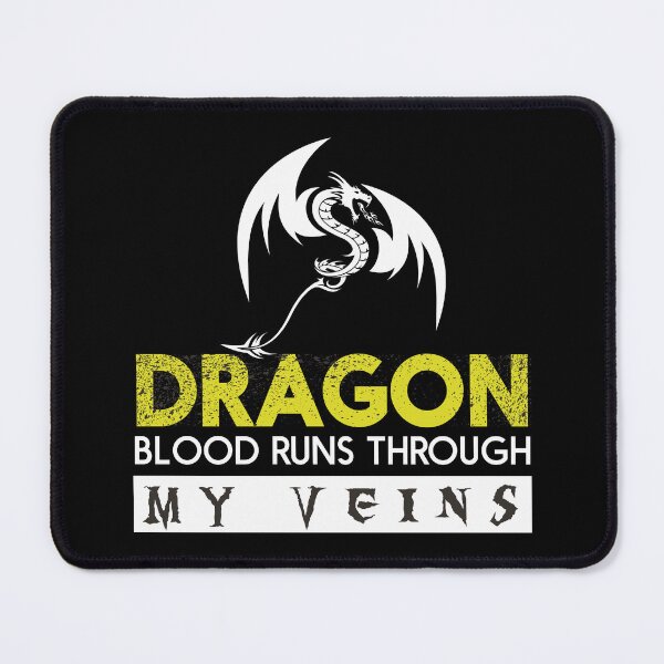 Item preview, Dragon Blood Runs Through My Veins designed and sold by Retr0Tshirts.