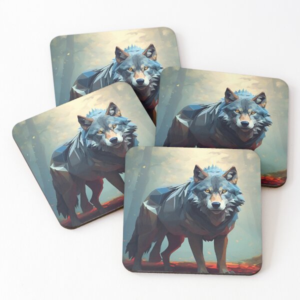 Item preview, Stoic Wolf designed and sold by PolygonPinnacle.