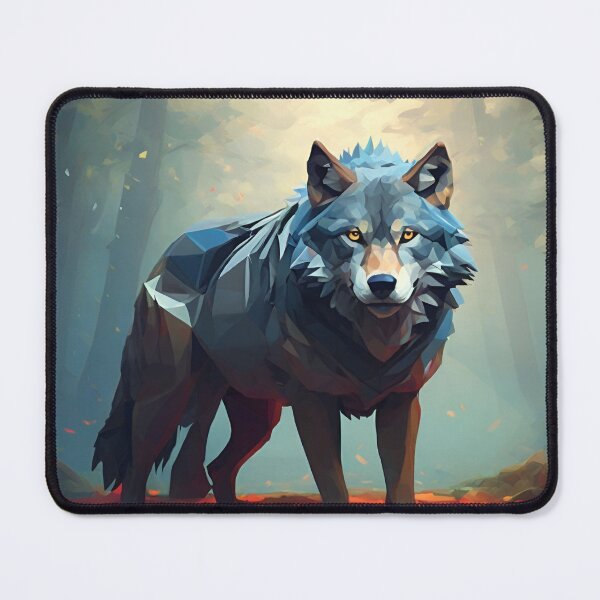 Item preview, Stoic Wolf designed and sold by PolygonPinnacle.