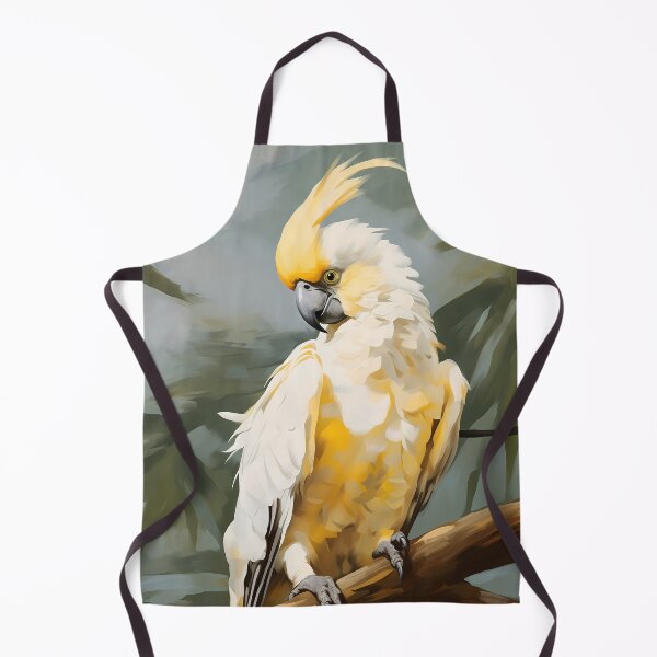 Item preview, Cute yellow tailed and white australian cockatoo or cockatiel bird lover or owner designed and sold by NBSStore.