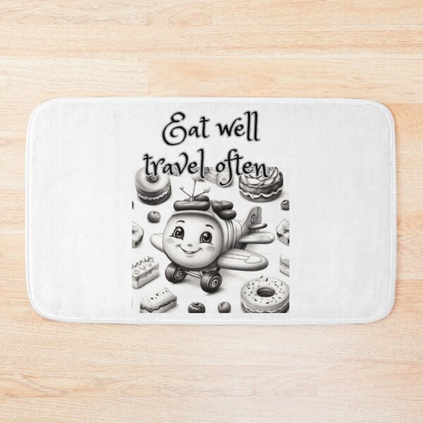 Item preview,  eat well travel often designed and sold by bonjourmadame4.