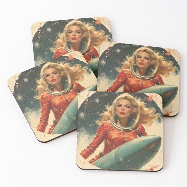 Item preview, spacegirl designed and sold by 5minArtStudio.
