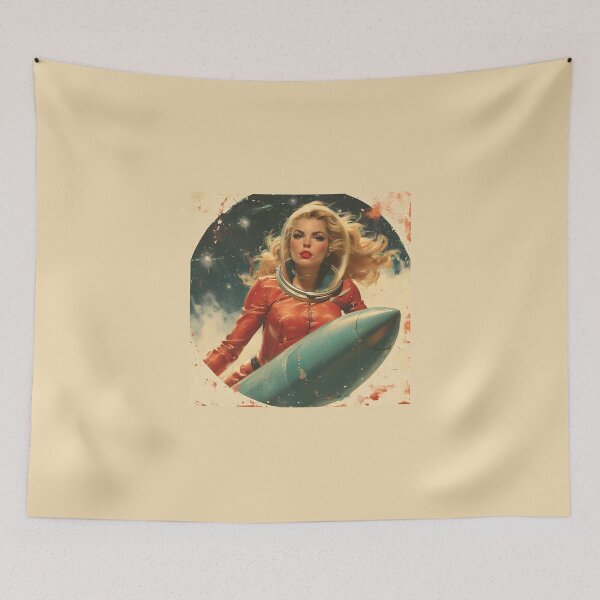 Item preview, spacegirl designed and sold by 5minArtStudio.