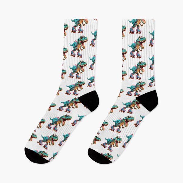 Item preview, Rex on Wheels: Roller Disco with a Prehistoric Twist designed and sold by HendAhabib.