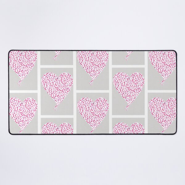 Item preview, Valentines Confetti Mini Love Heart on Grey Amor Watercolour  designed and sold by Kayley  |  QuintaDaColherArtes.