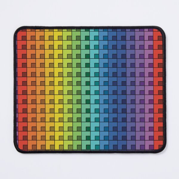 Item preview, Rainbow Geometric Squares designed and sold by MadeByGeeClowes.