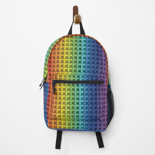 Item preview, Rainbow Geometric Squares designed and sold by MadeByGeeClowes.