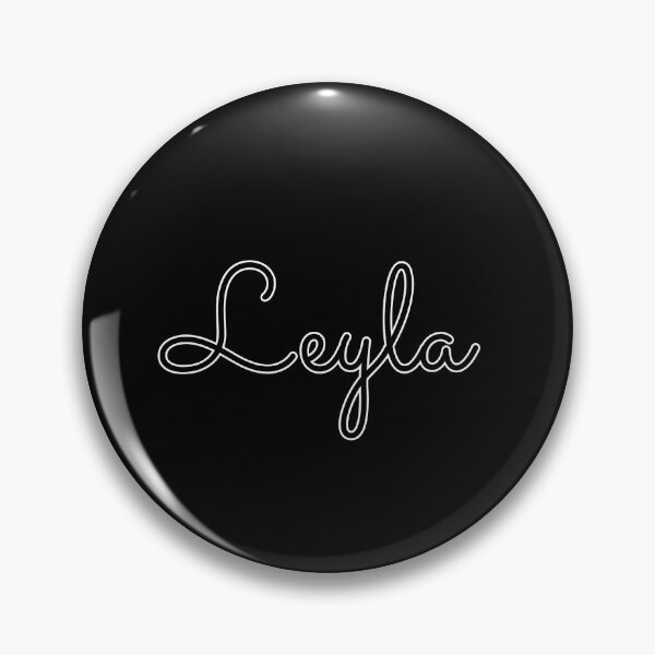 Item preview, Writing Leyla Name Label (Black) designed and sold by NormadWorld.