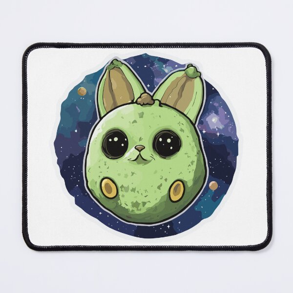 Item preview, Galactic Avocato Adventure: Kitty & Space Avocado - Trendy Fantastic Avogato Universe Art designed and sold by VeggiPower.