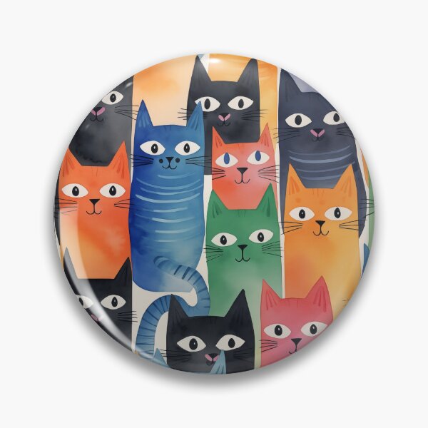 Item preview, More Colorful Cats designed and sold by TrendingArt2024.