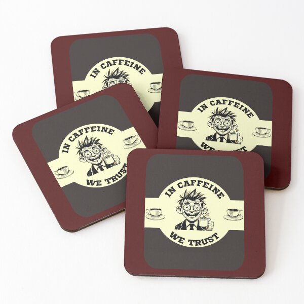 Item preview, In Caffeine We Trust  designed and sold by SteadyRolla.