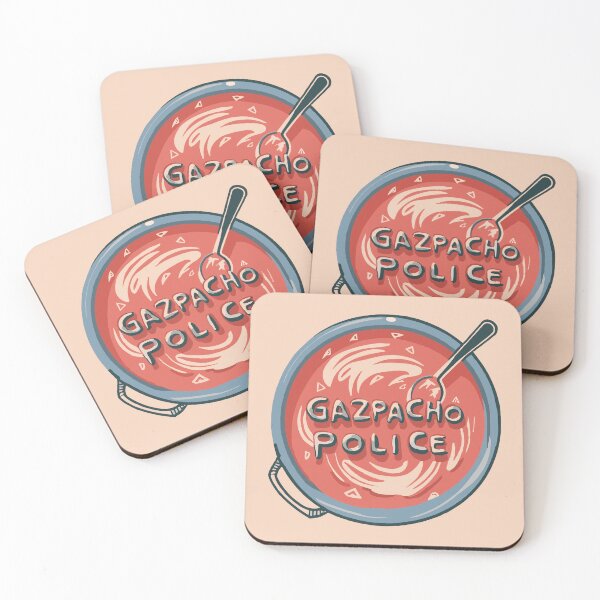 Item preview, Gazpacho Police on Soup Patrol! designed and sold by EmeraldeaArt.