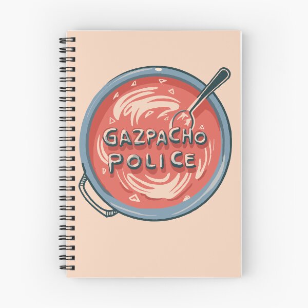 Item preview, Gazpacho Police on Soup Patrol! designed and sold by EmeraldeaArt.