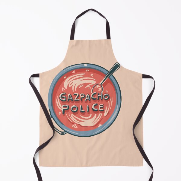 Item preview, Gazpacho Police on Soup Patrol! designed and sold by EmeraldeaArt.