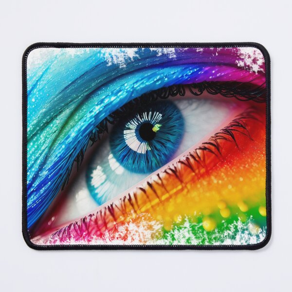 Item preview, The Vibrant Eye of the Color Storm designed and sold by coyoteink.