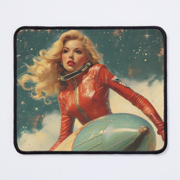 Item preview, spacegirl designed and sold by 5minArtStudio.