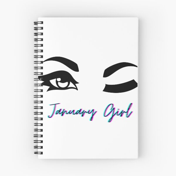 Item preview, January Girl, Winking eye designed and sold by Arteez Thingz.