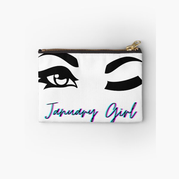Item preview, January Girl, Winking eye designed and sold by Arteez Thingz.