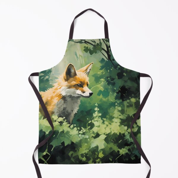 Item preview, Beautiful and adorable cute orange forest fox animal in nature artwork designed and sold by NBSStore.