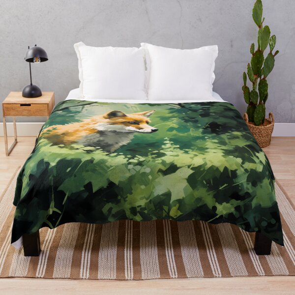 Item preview, Beautiful and adorable cute orange forest fox animal in nature artwork designed and sold by NBSStore.