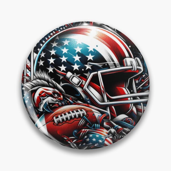 Item preview, American football fantasy design  designed and sold by Red, White & Blue Glory.